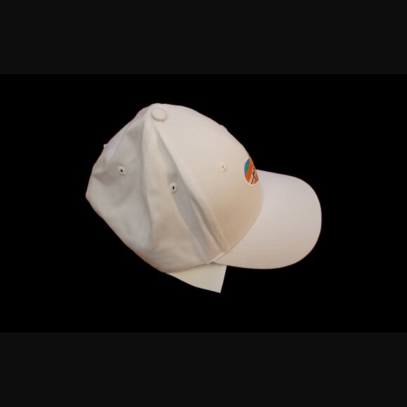 The Phluid Project White Cotton Pride Proud Rainbow Heart Adjustable Dad Hat - Picture 4 of 7